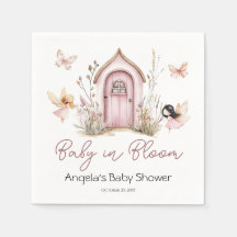 Pink Woodland Fairies Baby Shower