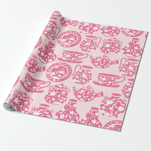 Pink Wrapping Paper (Unrolled)