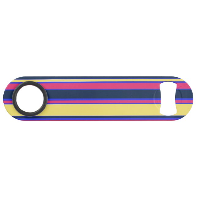 Pink, yellow and blue stripes (Front (Horizontal))