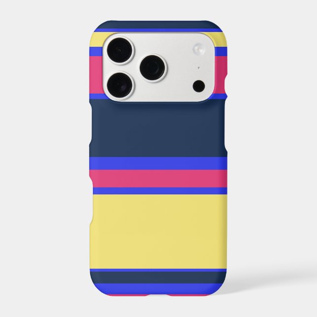 Pink, yellow and blue stripes (Back)