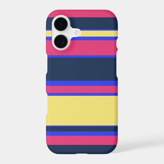 Pink, yellow and blue stripes (Back)