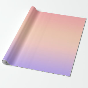 Pink yellow and purple gradient wrapping paper