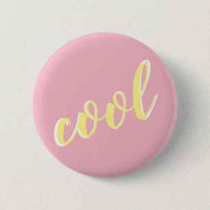 pink, yellow, and white cool pin