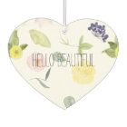 Pink Yellow Watercolor Floral