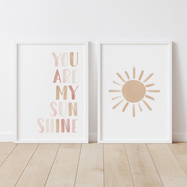 Pink You Are My Sunshine and Sun Girl Nursery (Creator Uploaded)