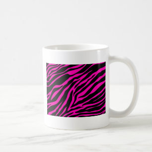 pink zebra coffee mug