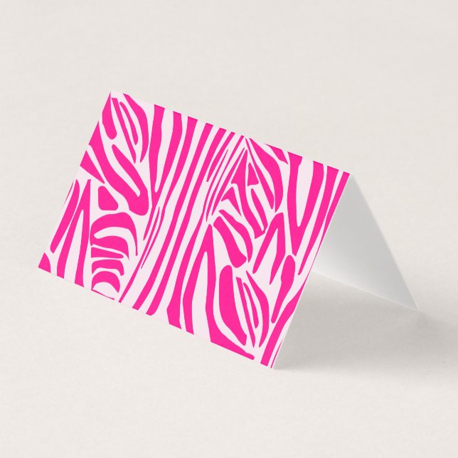 Pink zebra print (Front)
