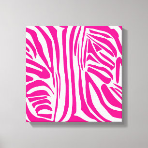 Pink zebra print