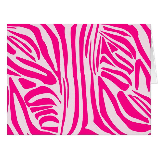 Pink zebra print (Front Horizontal)