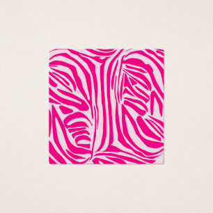 Pink zebra print