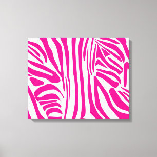 Pink zebra print