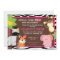 Pink Zebra Print Jungle Baby Shower Invitations