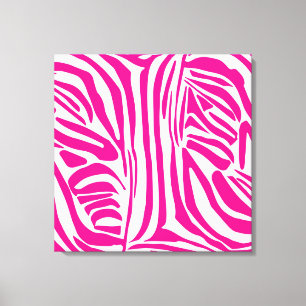 Pink Zebra Print Pattern
