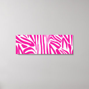 Pink Zebra Print Pattern