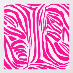 Pink Zebra Print Pattern