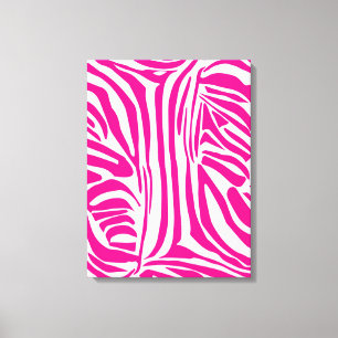 Pink Zebra Print Pattern