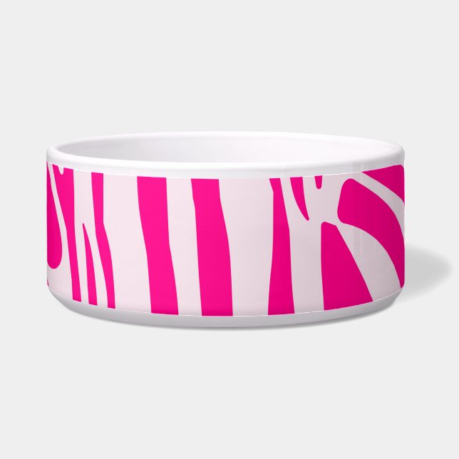 Pink Zebra Print Pattern (Front)