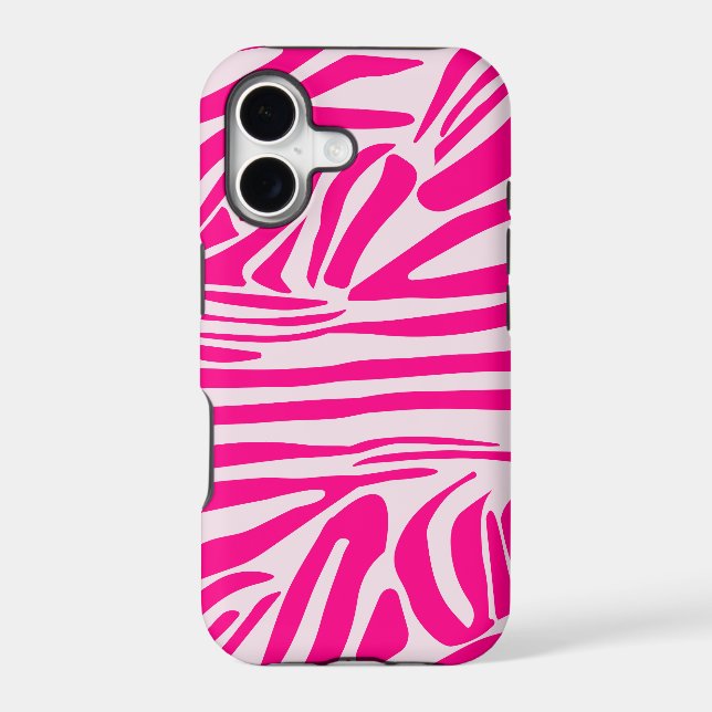 Pink Zebra Print Pattern (Back)