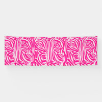 Pink Zebra Print Pattern