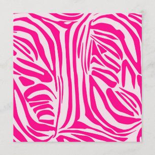 Pink Zebra Print Pattern Programme