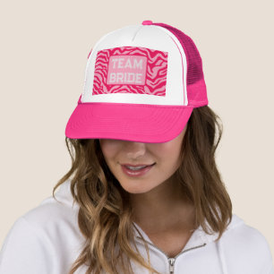 Pink Zebra print Trucker Hat