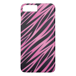 Pink Zebra Stripe Background Case-Mate iPhone Case