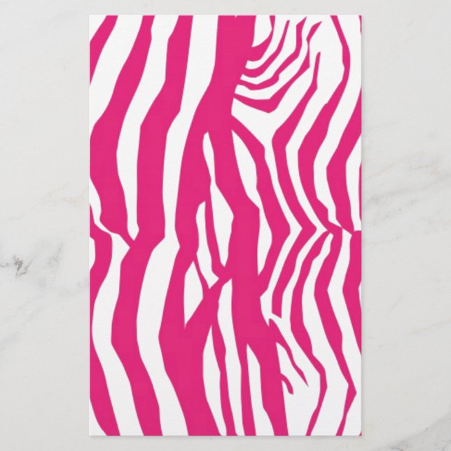 Pink Zebra Stripes (Front)