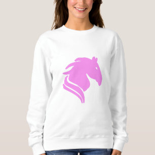 Pink Zodiac Horse Sweatshirt – Astrology Gift 