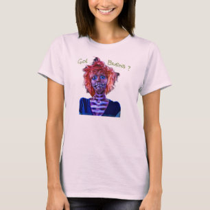 pink Zombie girl T-Shirt