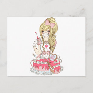 Pinkarol for Drop Dead Cute Postcard