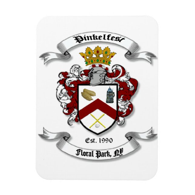Pinkel Crest Magnet (Vertical)
