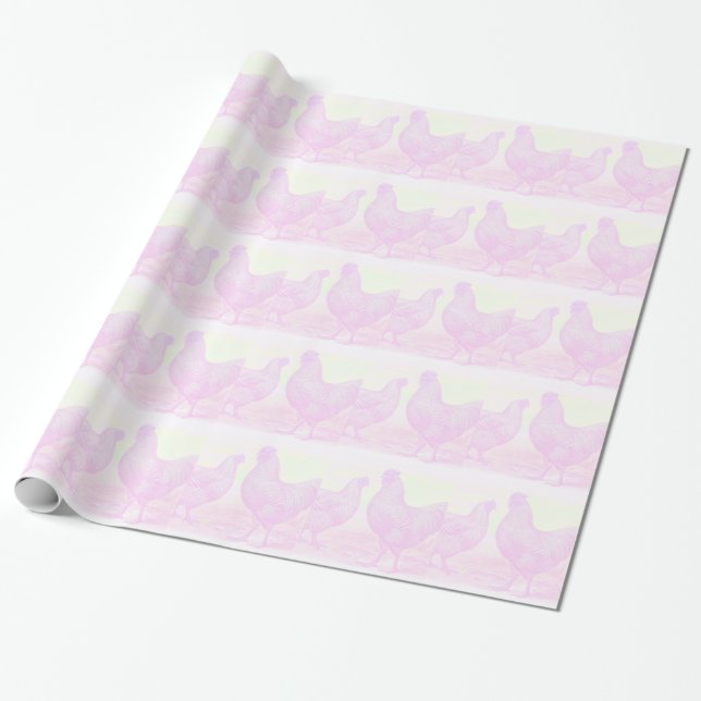 PinkFoam Wrapping Paper (Unrolled)