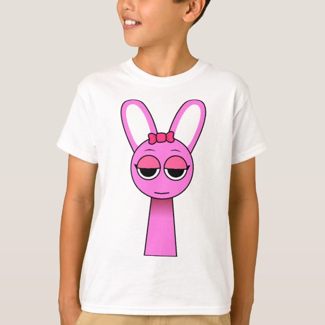 Pinki From Sprunki Retake T-Shirt (Front)