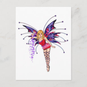 Pinkie Fae Postcard