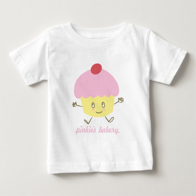 Pinkie's Bakery Cupcake Infant T-Shirt (Front)