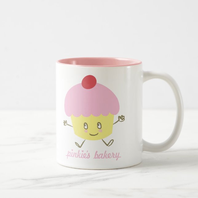 Pinkie's Bakery Cupcake Mug (Right)