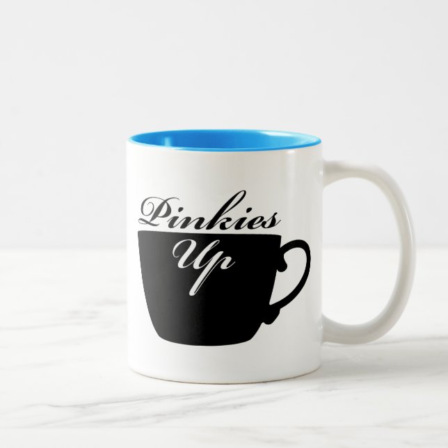 Pinkies Up Teacup Mug (Right)