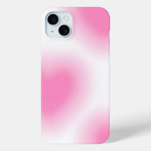 Pinkish heart iPhone 15 mini case