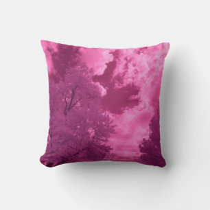 Pinkish Hues Infrared Cloud Cushion