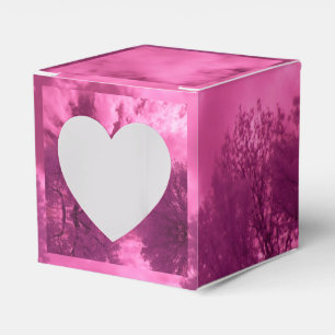 Pinkish Hues Infrared Cloud Favour Box