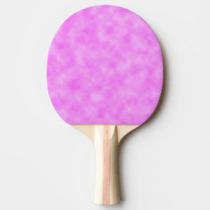 Pinkish Purple Created Clouds Abstract Art Design Ping Pong Paddle