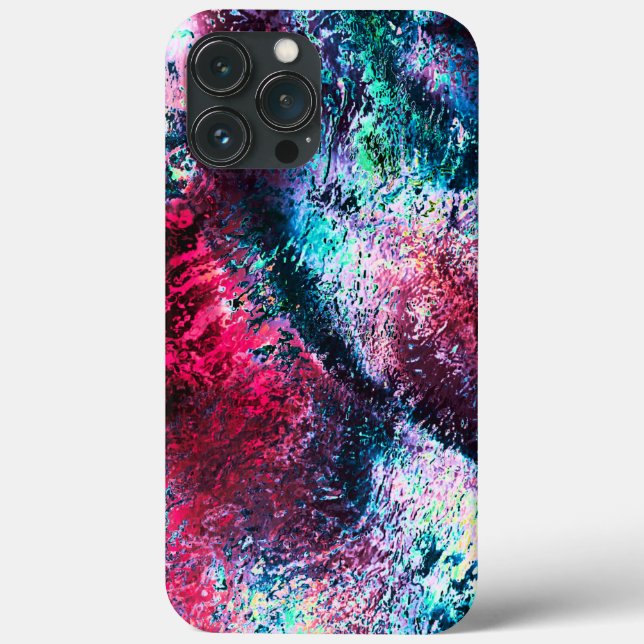 Pinkish splash increase that look like rock crater Case-Mate iPhone case (Back)