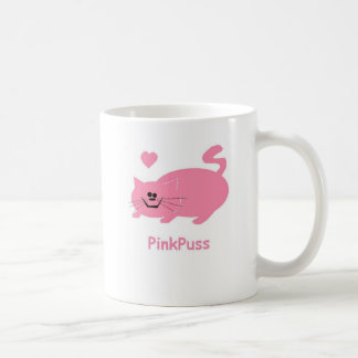 pinkpuss love coffee mug