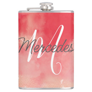 Pinks and Reds Tie Dye iPad Smart Cover Hip Flask