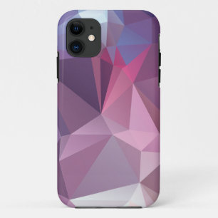 Pinks Blues Abstract Pyramid Pattern Art Case-Mate Case-Mate iPhone Case