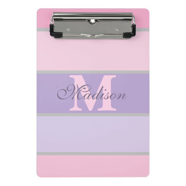 pinky and purple pastel iPhone / iPad case Mini Clipboard (Front)
