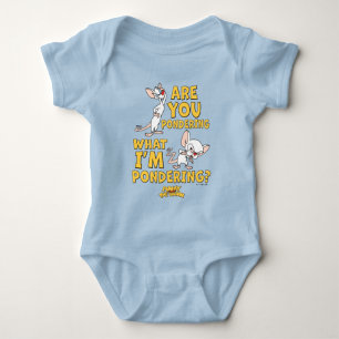 Pinky and the Brain   Are You Pondering? Baby Bodysuit