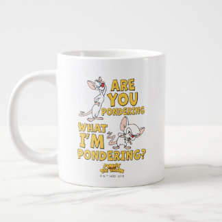 Pinky and the Brain | Are You Pondering? Large Coffee Mug
