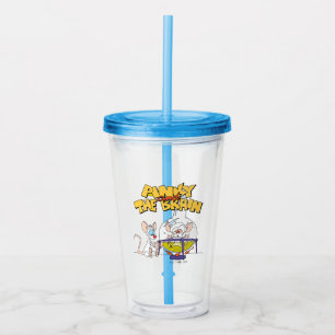 Pinky and the Brain Laboratory Science Acrylic Tumbler
