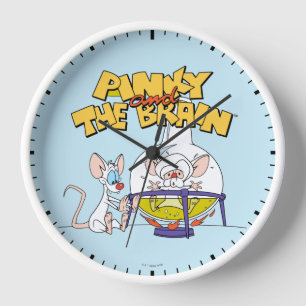 Pinky and the Brain   Laboratory Science Clock